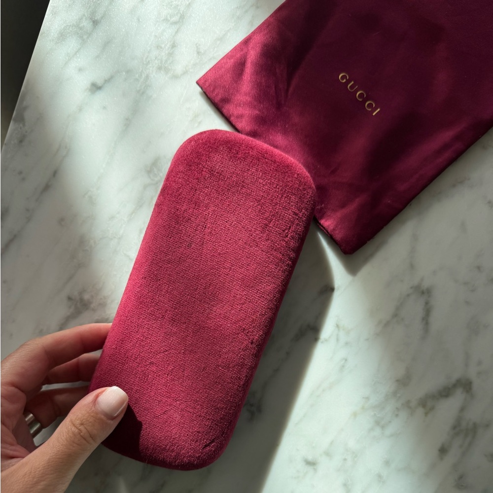 Gucci sunglasses case